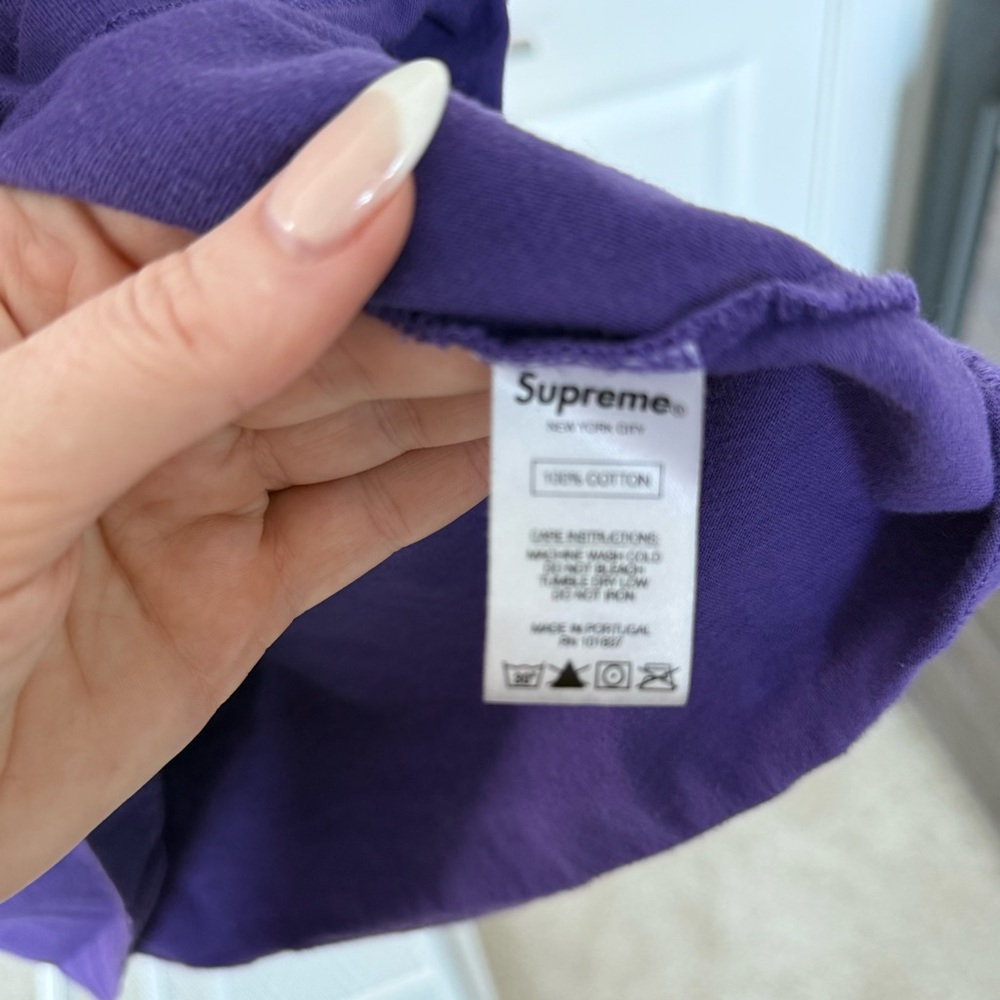 Supreme Intarsia Script tee shirt - Picture 6 of 6